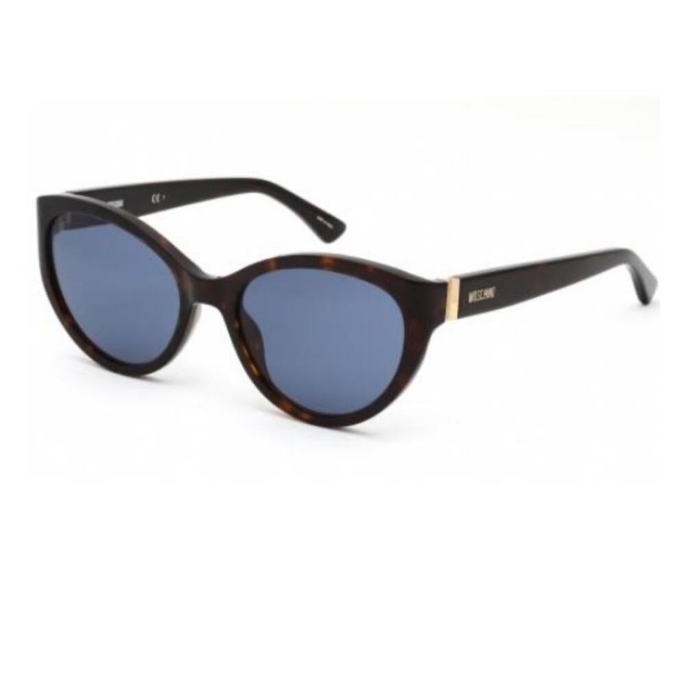 Moschino MOS065/S 0086 KU Cat Eye Sunglasses Women’s Sz 55-19-140